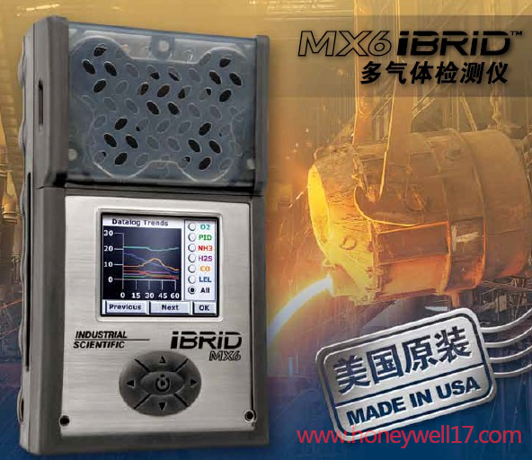 全新一代MX6复合气体检测仪